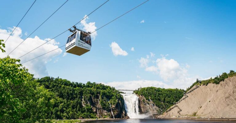 Quebec City: Montmorency Falls & Ile D’orleans Half-Day Tour