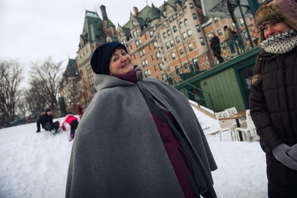 Quebec: Old City Guided Walking Tour in Winter