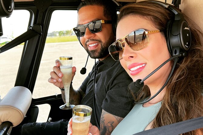 Romantic Miami Private Plane Tour With Champagne - Tour Highlights