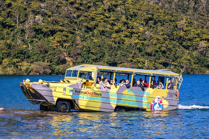 Rotorua Duck Boat Guided City and Lakes Tour - Tour Details