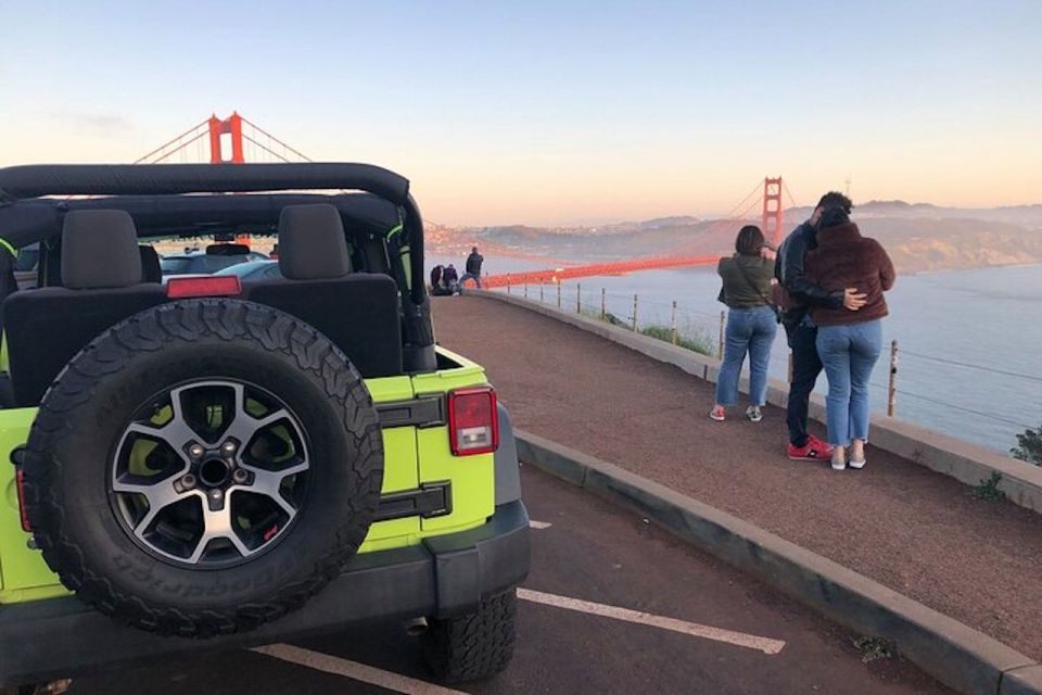 San Francisco: 2-Hour Private Jeep Tour at Night - Booking Details