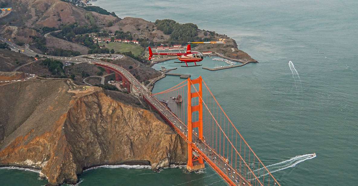 San Francisco: Golden Gate Helicopter Adventure - Booking Details