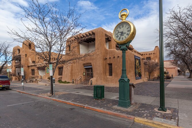 Santa Fe Historic Downtown Smart Phone Audio App Self Guided GPS Walking Tour - Historical Highlights