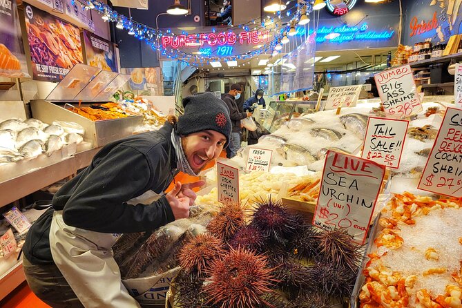 Savor the Sea: Guided Seafood Tasting at Pike Place Ma