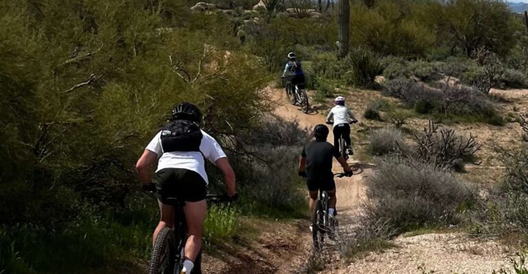 Scottsdale, AZ Private Guided Desert Mountain Bike Tours