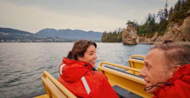 Sea Vancouver: City and Nature Sightseeing RIB Tour