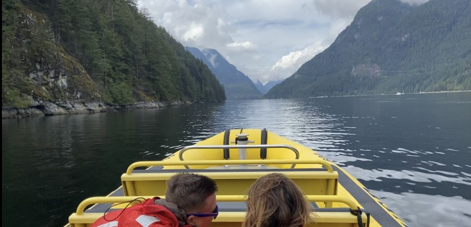 Sea Vancouver: City and Waterfall Sightseeing RIB Tour