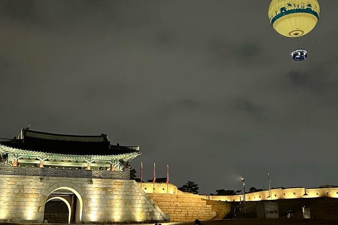 Seoul Suwan Hwaseong Fortress, Nammun Market, and Balloon Ride