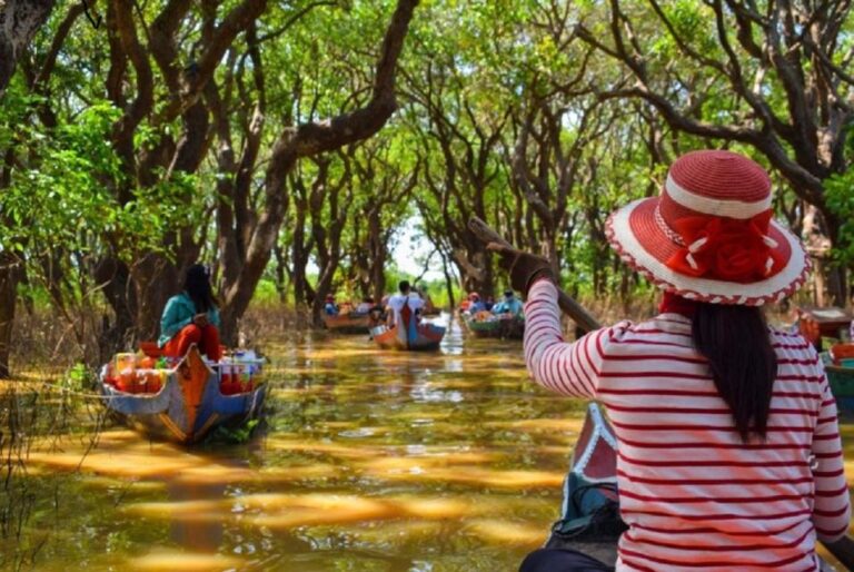 Siem Reap: Kampong Phluk Floating Village Tour With Transfer