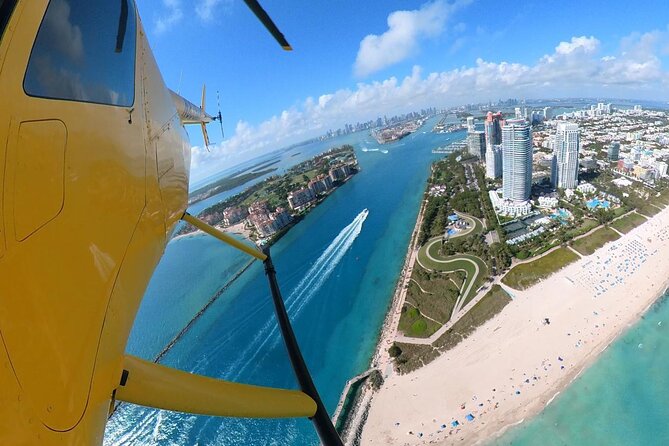 Sightseeing Helicopter Ride Over Miami Beach
