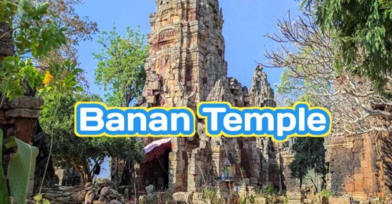 South Battambang Banan Temple, Killing Cave,Bat Cave,Sun Set