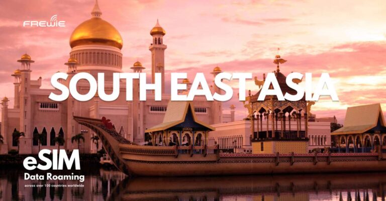 South East Asia: 6 Country Esim Mobile Data Plan