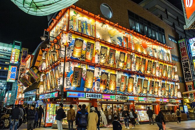 Street Food Osaka Shinsekai Shared Walking Tour With Local Guide