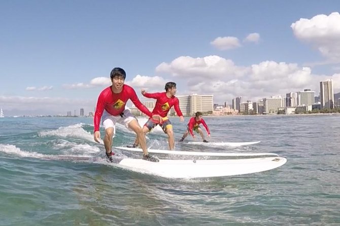 Surfing – Open Group Lessons – Waikiki, Oahu