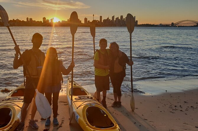 Sydney Harbour Sunset Dinner Paddle - Tour Description