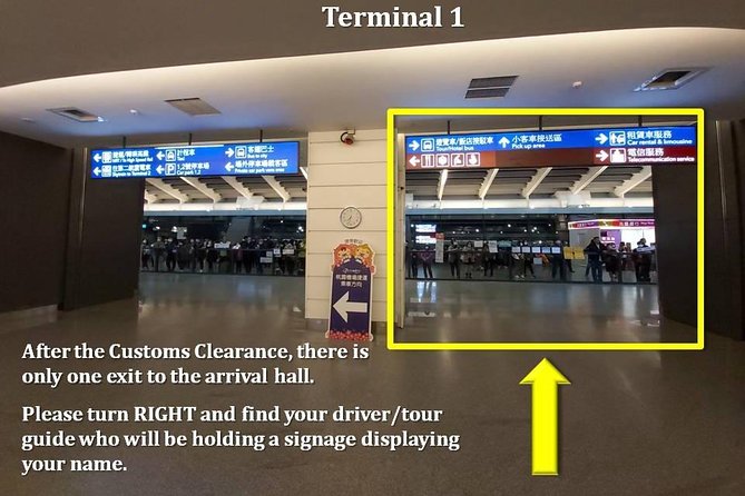Taipei Private Transfer: Taiwan International Airport to Keelung Cruise Port