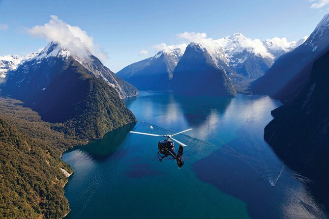 The Ultimate Milford Sound Experience by Helicopter From Queenstown