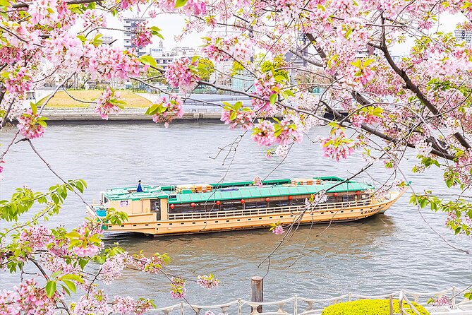 Tokyo Cherry-Blossom Viewing Traditional Dinner Cruise - Event Overview