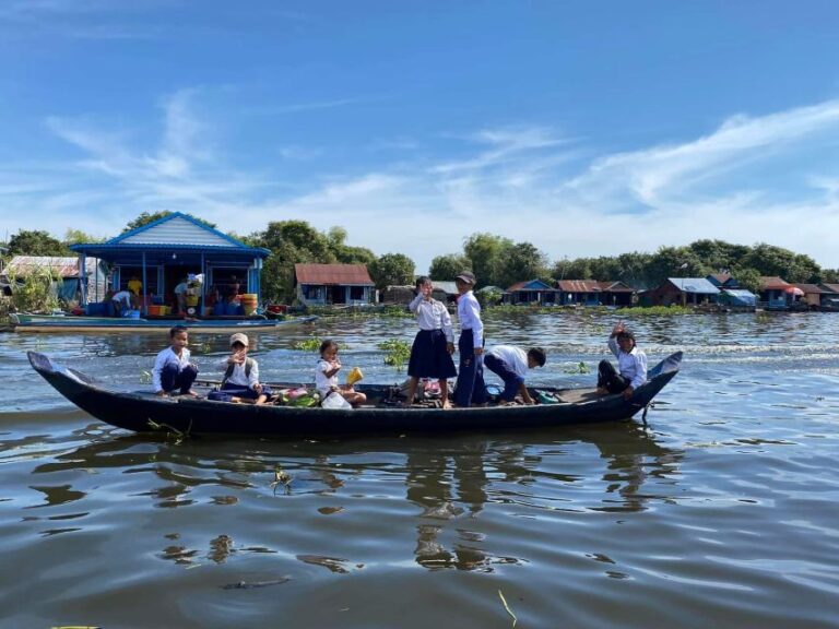 Tonle Sap, Kompong Phluk (Floating Village)