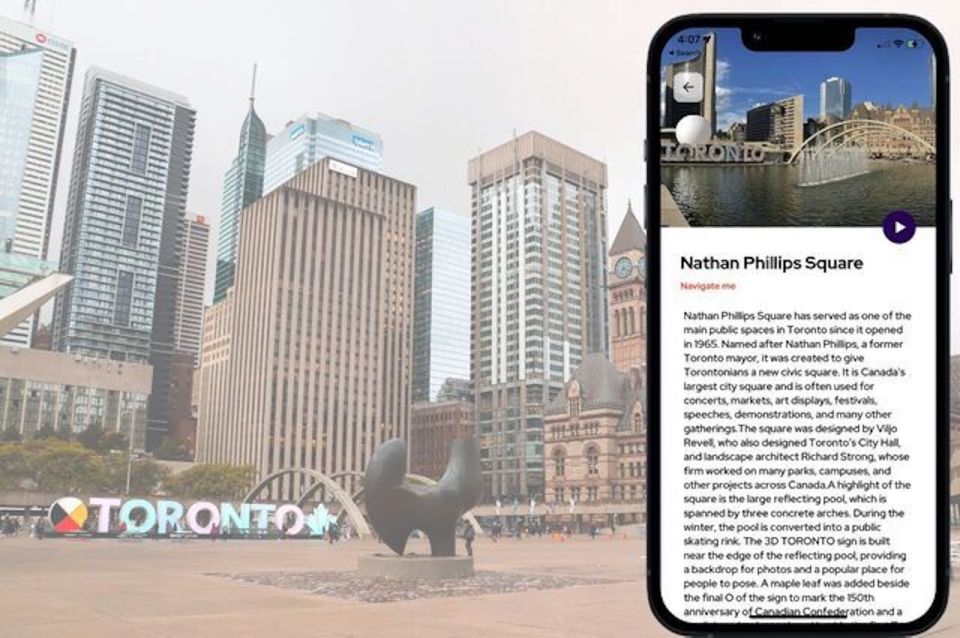 Toronto: Downtown City Landmarks Self-Guided Audio Tour - Full Description