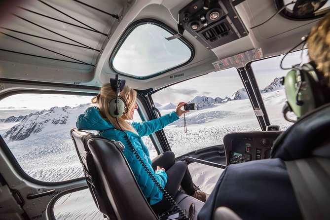 Twin Glacier Helicopter Flight Departing Fox Glacier