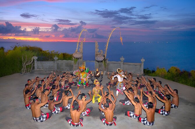 Uluwatu Sunset Tour: Kecak and Fire Dance at Jimbaran Beach