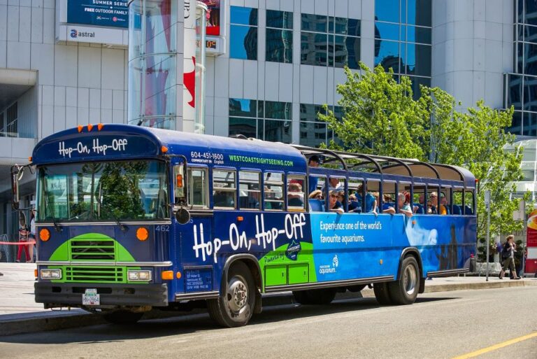 Vancouver: 15 or 48-Hour Hop-On Hop-Off Sightseeing Bus Pass