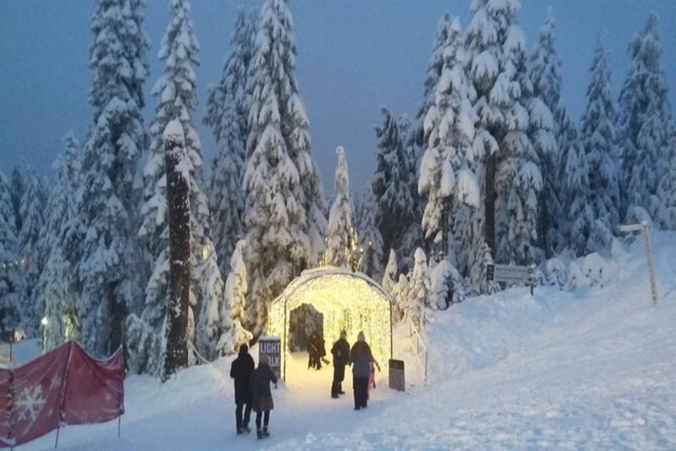 Vancouver Capilano Canyon Light&Peak of Christmas in Grouse - Booking Information and Cancellation Policy