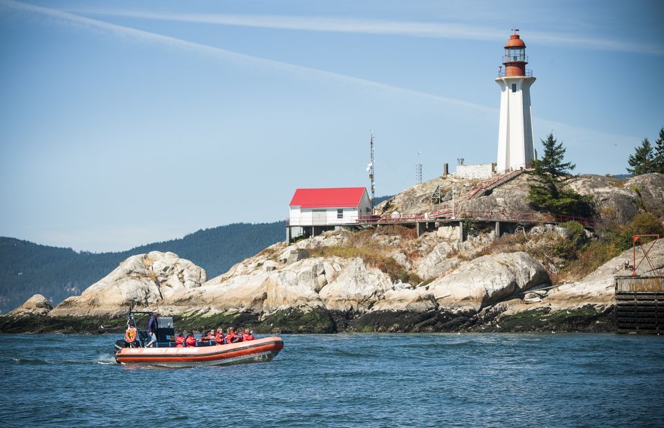 Vancouver: Howe Sound Fjords, Sea Caves & Wildlife Boat Tour - Tour Details