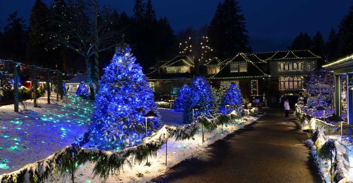 Victoria and Butchart Gardens Christmas Tour - Booking Details