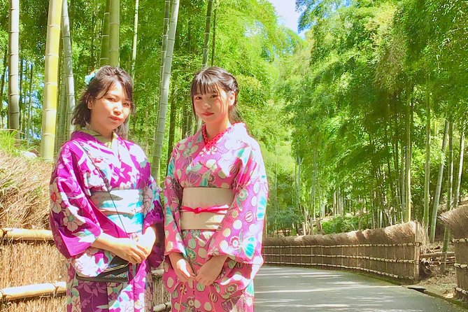 Visit to Secret Bamboo Street With Antique Kimonos! - Discovering the Hidden Bamboo Street