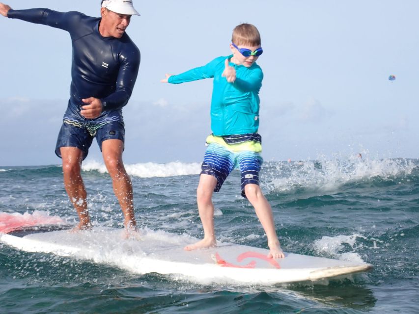Waikiki: 2-Hour Private or Group Surfing Lesson for Kids - Experience Highlights