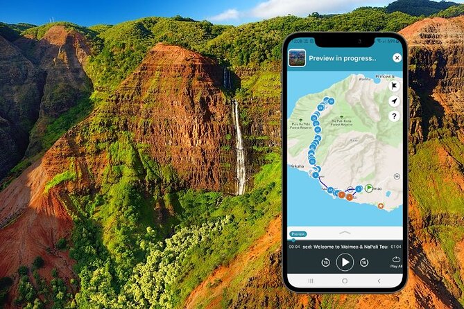 Waimea Canyon & Na Pali Driving Tour App - App Overview