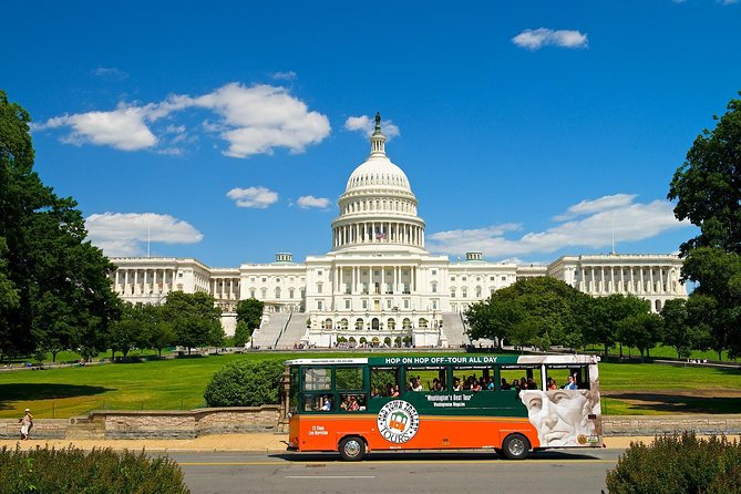 Washington DC Hop-On Hop-Off Trolley Tour With 15 Stops - Tour Overview