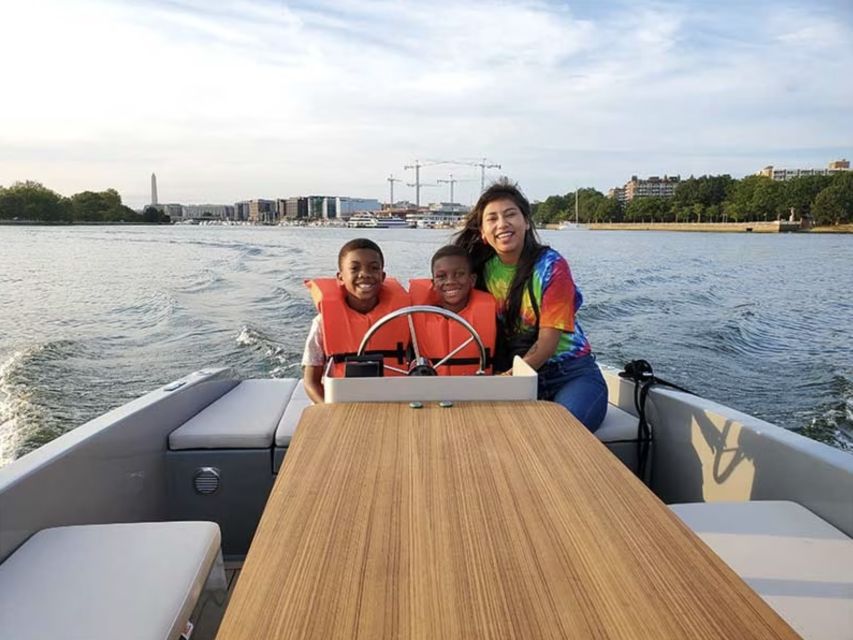 Washington DC: the Wharf Self-Driven Boat Tour With Map - Booking Information