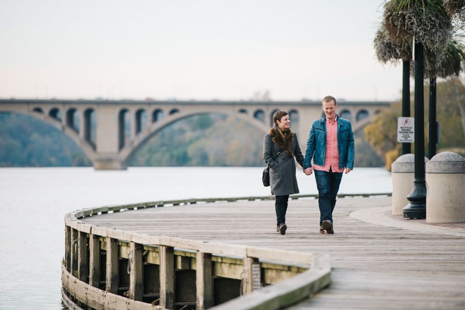 Washington: Romantic Photoshoot in Georgetown Waterfront - Booking Details