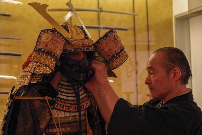 Wear Samurai Armor at SAMURAI NINJA MUSEUM TOKYO With Experience