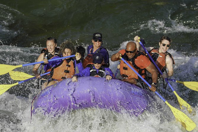 Whitewater Rafting Small Boat Adventure Snake River Jackson Hole