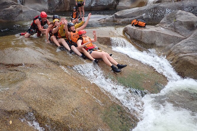 World Heritage Rainforest Canyoning by Cairns Waterfalls Tours - Canyoning Adventure at Behana Gorge