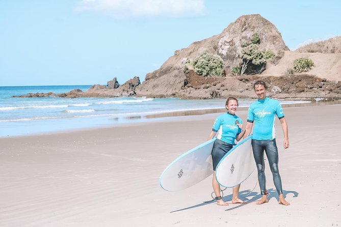 2 Hour Surf Lesson - Te Arai Beach - Key Points