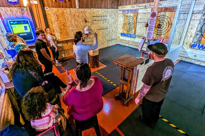 15 Minute Axe Throwing Guided Experience in Clearwater at Hatchet Hangout - Booking Confirmation Details