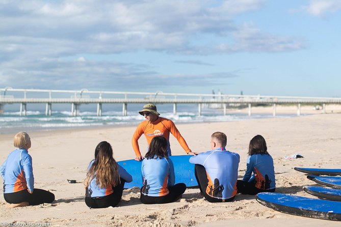 2-Hour Surf Lesson on the Gold Coasts Locals Favourite Beach (12 Years and Up) - Inclusions