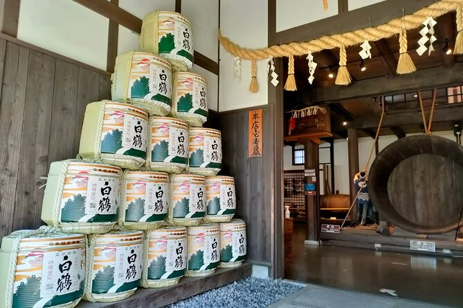 3-Hour Nada, Kobe Sake Brewerly & Tasting Walking Tour With Guide - Itinerary Highlights