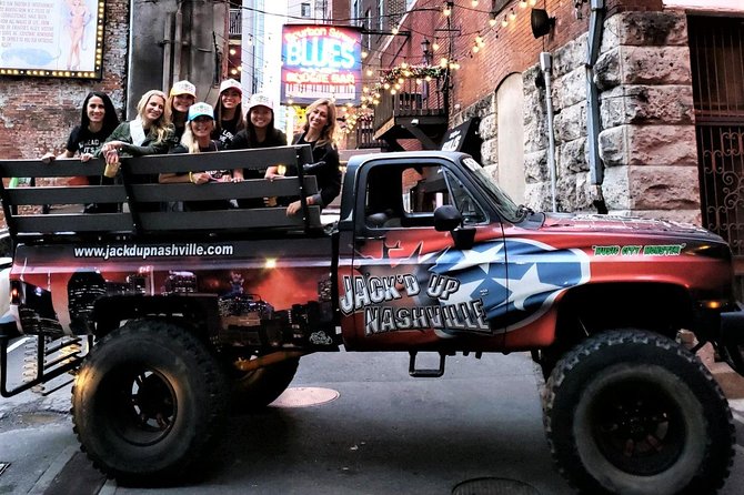 90-Minute Monster Truck Joyride City Tour of Nashville - Booking Information