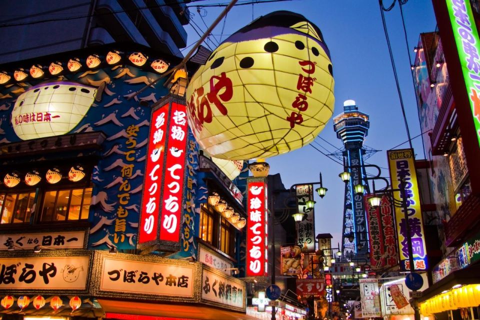 A Magical Evening in Osaka: Private City Tour - Experience Highlights