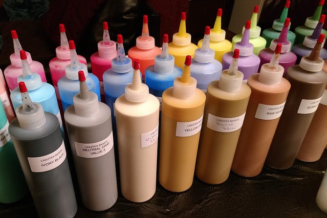 Acrylic Pour Painting Class in Estes Park, Colorado - Inclusions