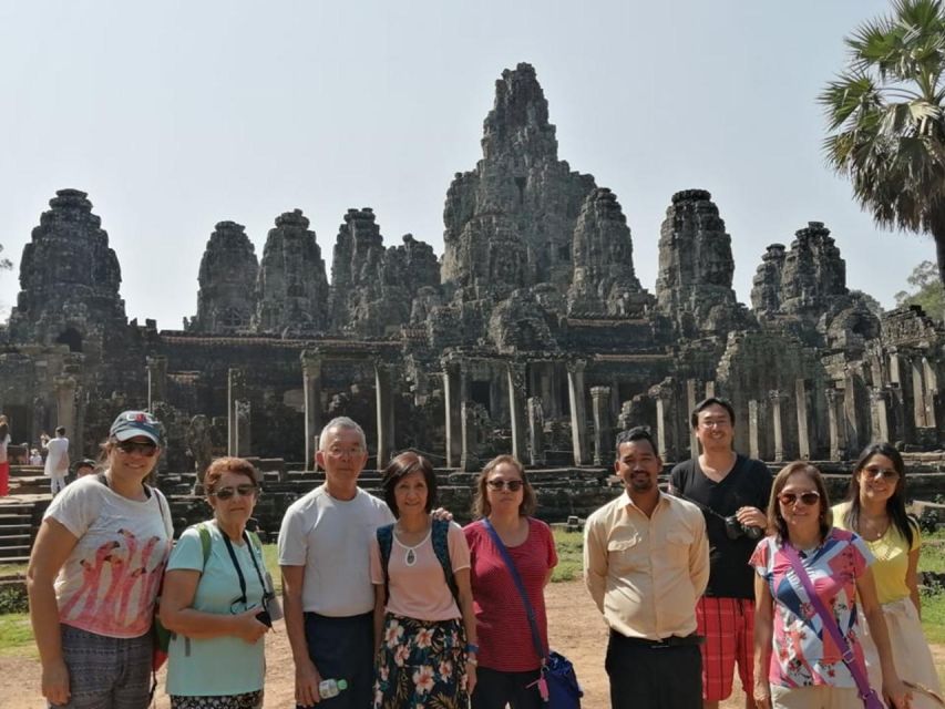 Angkor Shared Tour 1 Day: Discover the Temples With Sunrise - Key Stops and Visits