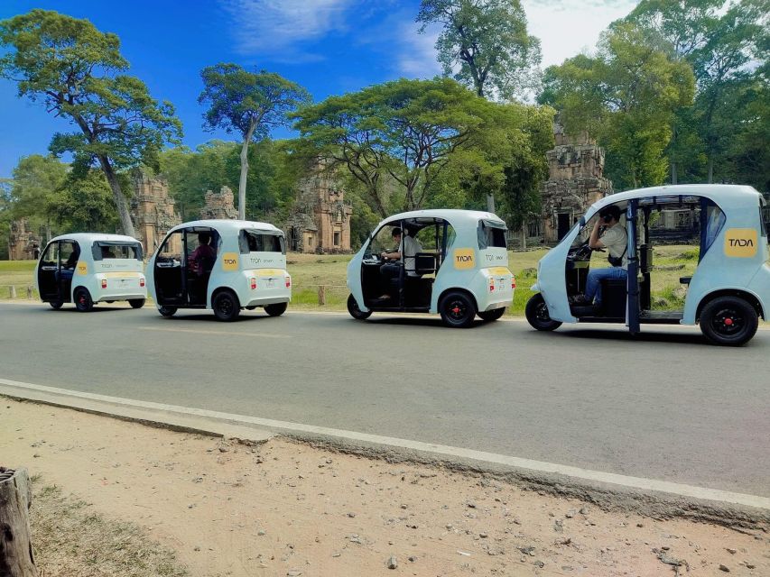 Angkor Wat Small or Big Tour by Electric Autorickshaws - Key Points