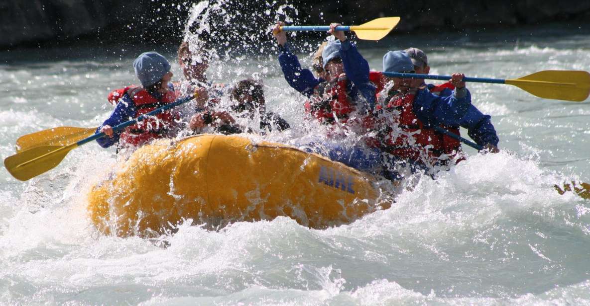 Athabasca Falls: Class 2 White Water Rafting Adventure - Tour Details