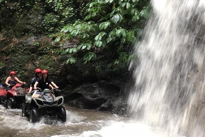 ATV Quad Bike Through Tunnel and Waterfall in Bali - Pickup Information and Group Experience